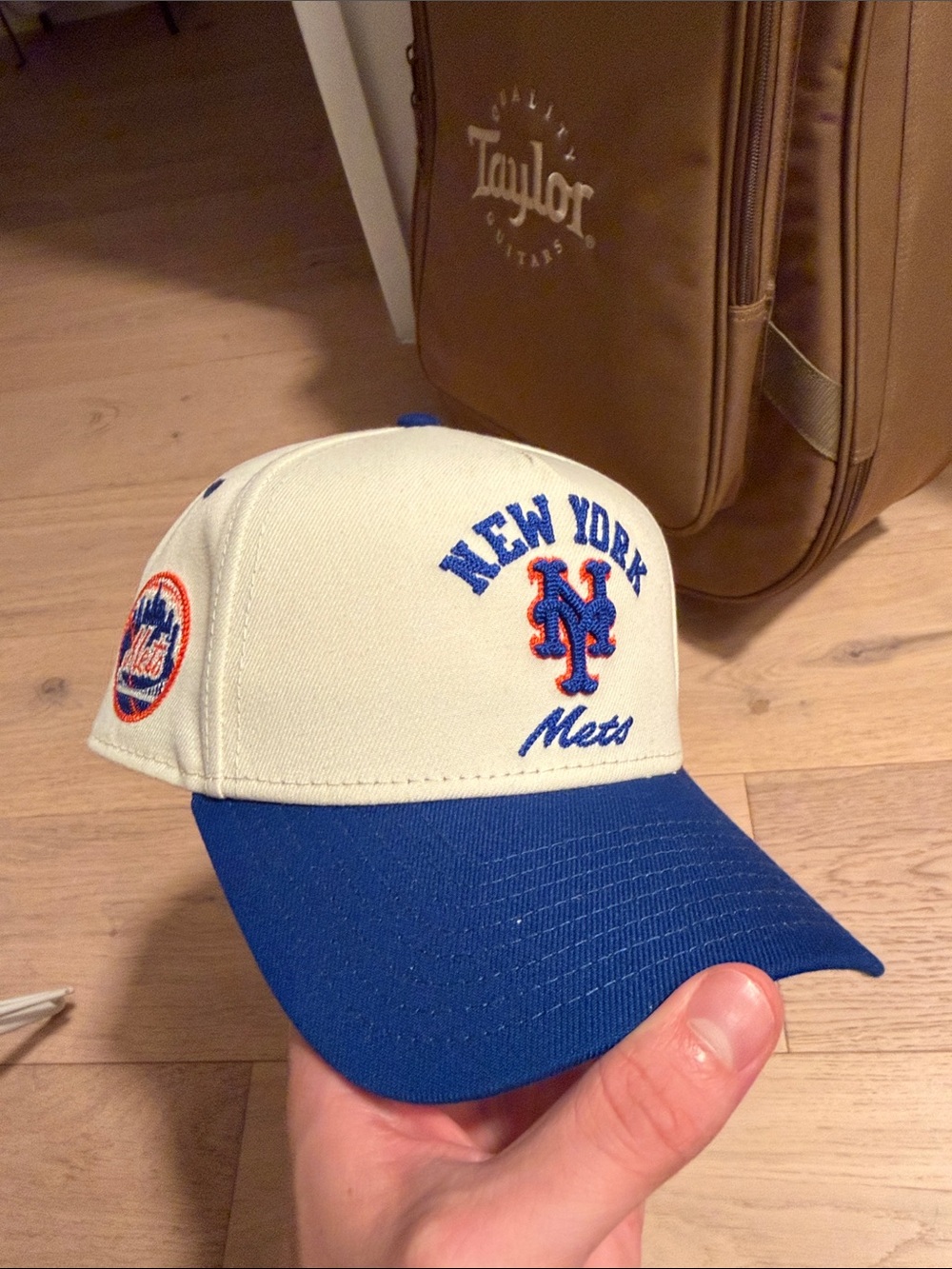 New Era New York Mets A Frame SnapBack hat